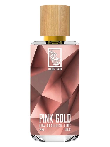 Frasco de Pink Gold, de The Dua Brand