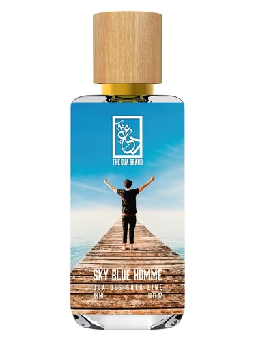 Frasco de Sky Blue Homme, de The Dua Brand