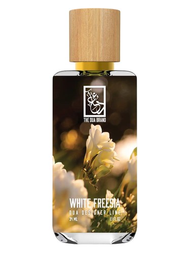 Frasco de White Freesia, de The Dua Brand