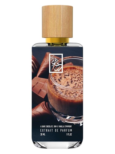 Frasco de A Dark Chocolate, Rum & Vanilla Symphony, de The Dua Brand