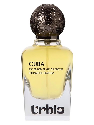 Frasco de CUBA — URBIS PARFUMS