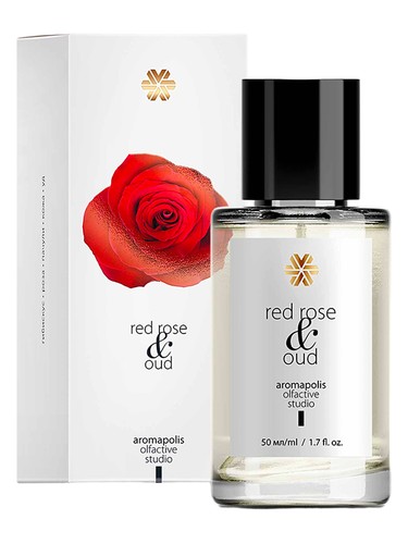 Frasco de Red Rose & Oud, de Siberian Wellness