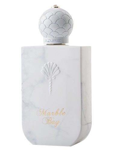 Frasco de Marble Bay, de Lazure Perfumes