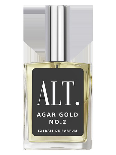 Frasco de Agar Gold, de ALT. Fragrances