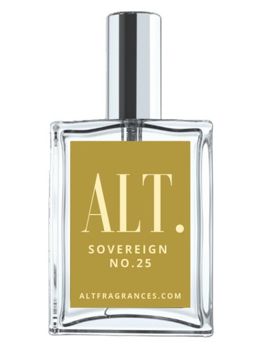 Frasco de Sovereign, de ALT. Fragrances