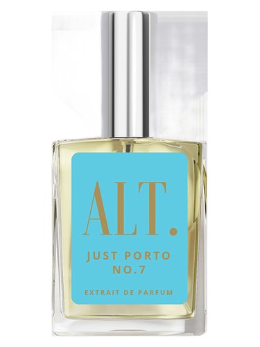 Frasco de Just Porto, de ALT. Fragrances