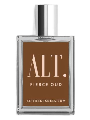 Frasco de Fierce Oud, de ALT. Fragrances