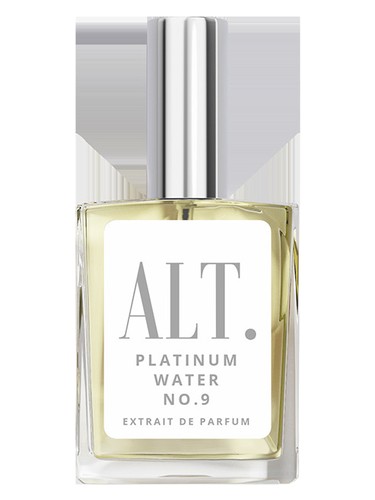 Frasco de Platinum Water, de ALT. Fragrances