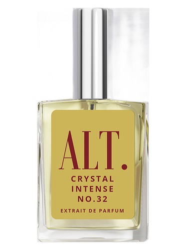Frasco de Crystal Intense, de ALT. Fragrances