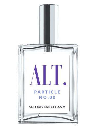 Frasco de Particle, de ALT. Fragrances