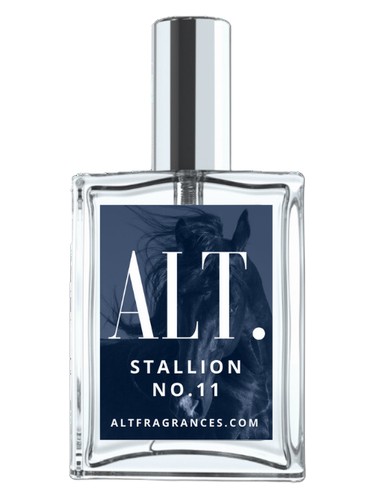 Frasco de Stallion, de ALT. Fragrances
