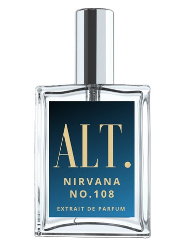 Frasco de Nirvana, de ALT. Fragrances