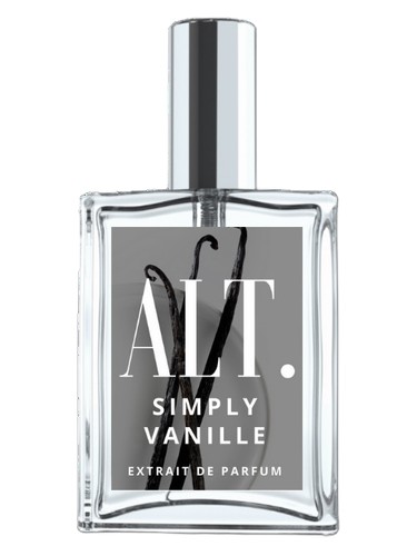 Frasco de Simply Vanille, de ALT. Fragrances