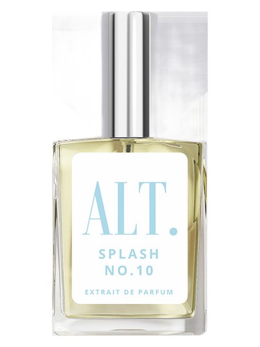 Frasco de Splash, de ALT. Fragrances