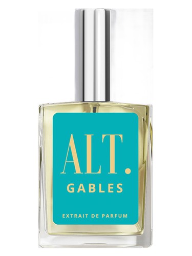 Frasco de Gables, de ALT. Fragrances