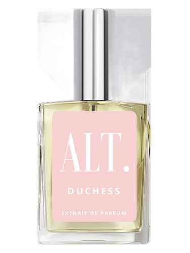 Frasco de Duchess, de ALT. Fragrances