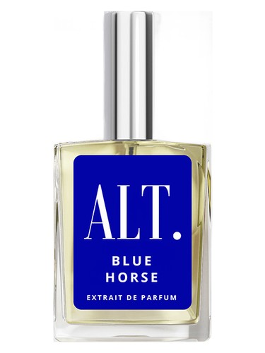 Frasco de Blue Horse, de ALT. Fragrances