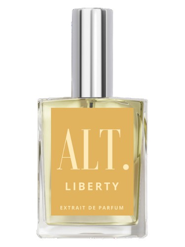 Frasco de Liberty, de ALT. Fragrances