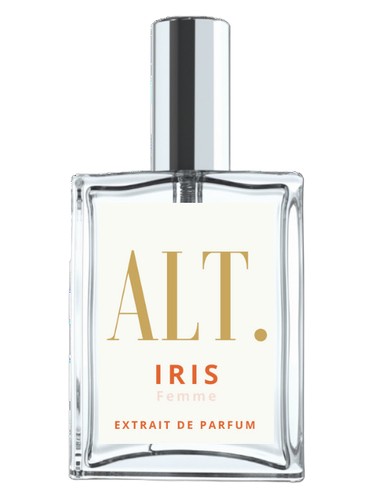 Frasco de Iris Femme, de ALT. Fragrances