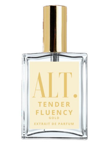Frasco de Tender Fluency Gold, de ALT. Fragrances