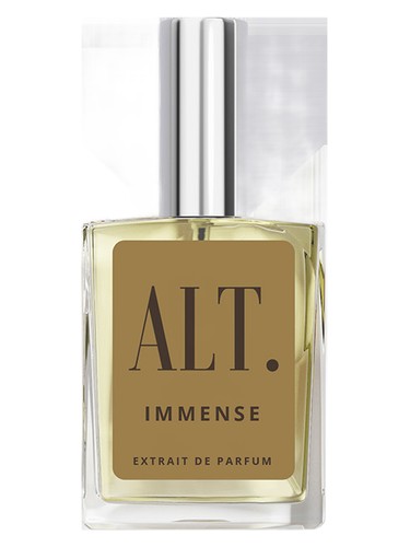 Frasco de Immense, de ALT. Fragrances