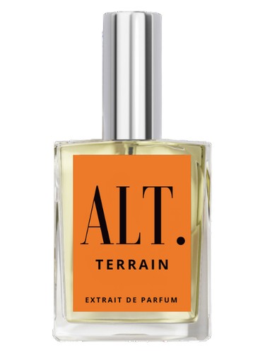 Frasco de Terrain, de ALT. Fragrances