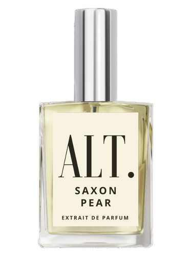Frasco de Saxon Pear, de ALT. Fragrances
