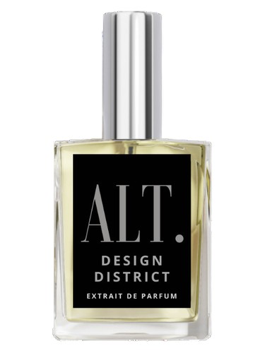 Frasco de Design District, de ALT. Fragrances