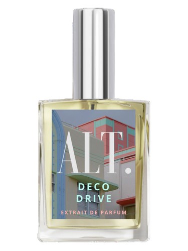 Frasco de Deco Drive, de ALT. Fragrances
