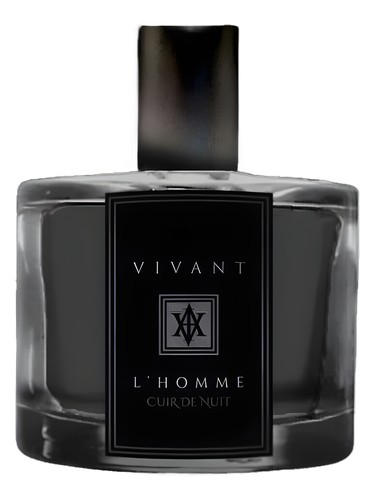 Frasco de L'Homme Cuir de Nuit, de VIVANT Cosméticos