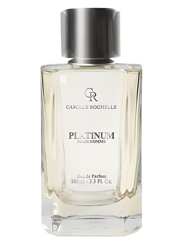 Frasco de Platinum Pour Homme, de Camille Rochelle