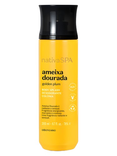 Frasco de Ameixa Dourada, de O Boticário