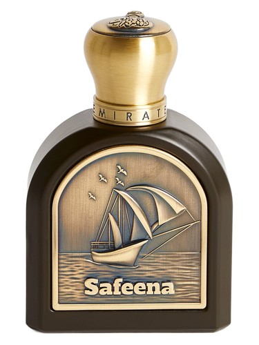 Frasco de Safeena, de Emirates Pride Perfumes