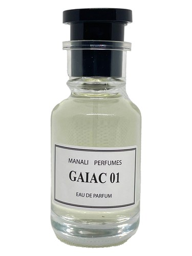 Frasco de Gaiac 01, de Manali Perfumes