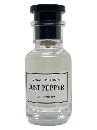 Frasco de Just Pepper, de Manali Perfumes