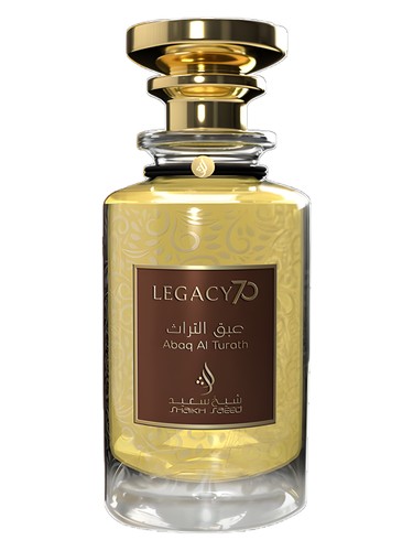 Frasco de Abaq Al Turath, de Shaikh Mohd Saeed