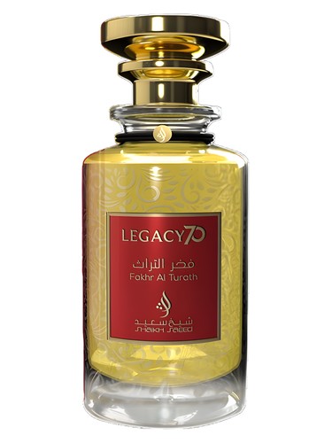 Frasco de Fakhr Al Turath, de Shaikh Mohd Saeed