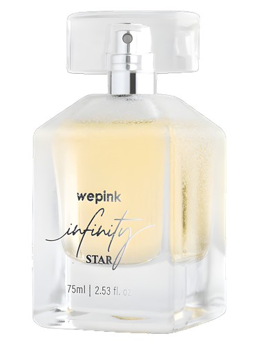Frasco de Infinity Star, de We Pink