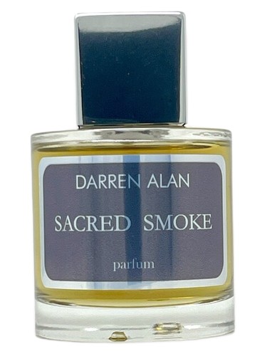 Frasco de Sacred Smoke — Darren Alan Perfumes