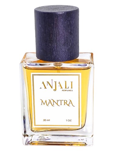 Frasco de Mantra, de Anjali Perfumes