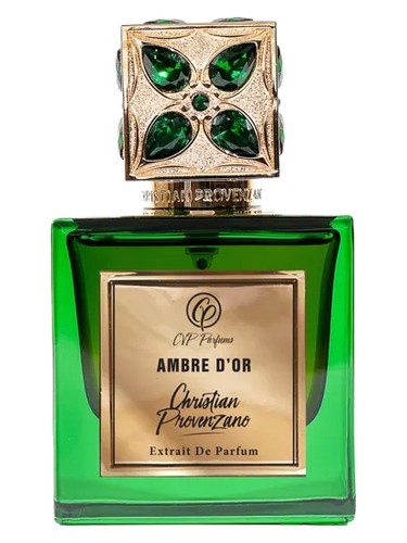 Frasco de Ambre D’or Extrait De Parfum — Christian Provenzano Parfums