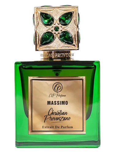 Frasco de Massimo Extrait De Parfum, de Christian Provenzano Parfums