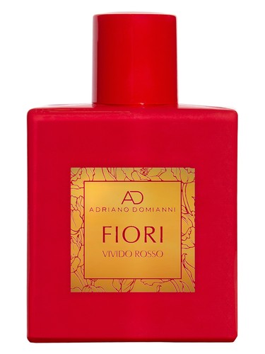 Frasco de Fiori Vivido Rosso, de Adriano Domianni