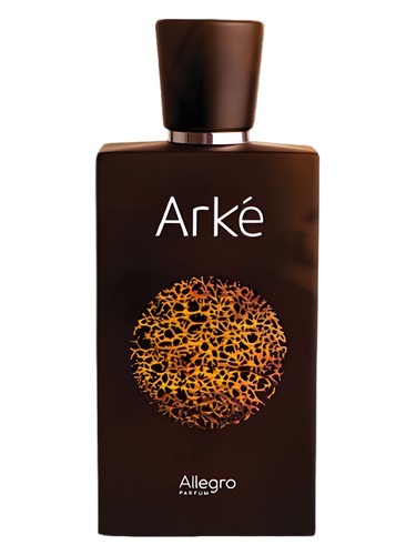 Frasco de Arké, de Allegro Parfum