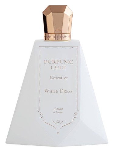 Frasco de White Dress, de Perfume Cult