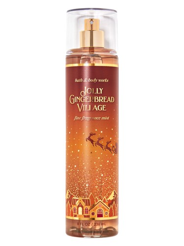 Frasco de Jolly Gingerbread Village, de Bath & Body Works