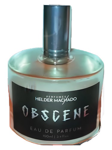 Frasco de Obscene, de Helder Machado Perfumes