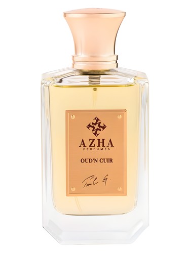 Frasco de Oud'N Cuir, de Azha Perfumes
