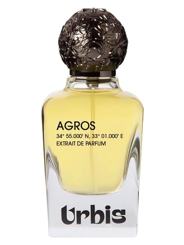 Frasco de Agros, de URBIS PARFUMS