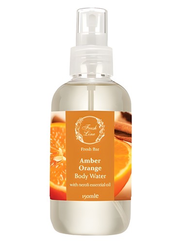 Frasco de Amber Orange, de Fresh Line